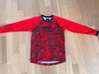 IXS Kinder Radshirt - Langarm - rot/schwarz - Gr. 122 Bayern - Bad Feilnbach Vorschau