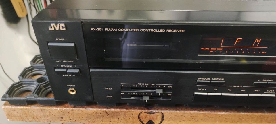 JVC Hifi Vintage Verstärker Receiver Amp Phono Tuner CD Tape in Scheeßel