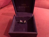 750 Gold-Ohrringe mit Robin und Diamant Brandenburg - Eberswalde Vorschau
