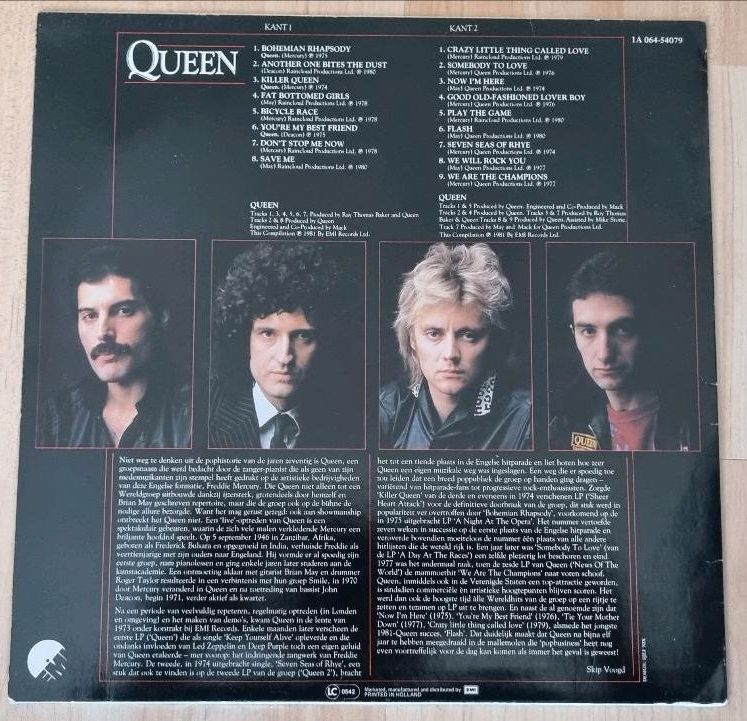 Queen Grootste Hits Greatest Hits Holland Issue LP in Stuttgart