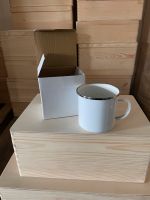 Restposten Emaile Tasse Kaffeetasse Paket 10 Stück weiß DIY Sachsen - Coswig Vorschau