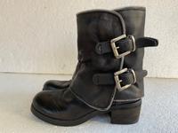 Ovye Stiefeletten schwarz Leder Größe 36 Nürnberg (Mittelfr) - Oststadt Vorschau