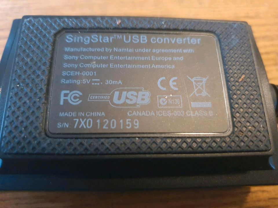 PS2 Sony Singstar USB Converter in Cuxhaven