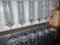 6 echte Champagner-Flöten (Gläser) zus. 15,- Hamburg-Nord - Hamburg Barmbek Vorschau