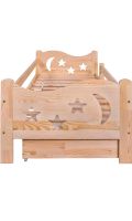 Kinderbett aus Holz,  160×80, inkl. Schublade Bayern - Laufen Vorschau