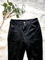  Schwarze Velours-Hose in Samt-Optik  Bayern - Simbach Vorschau