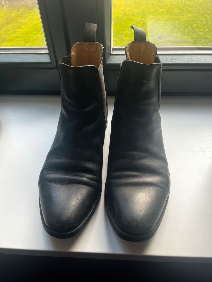 Scarosso chelsea boots schwarz Leder in 42 1/2 in Hamburg