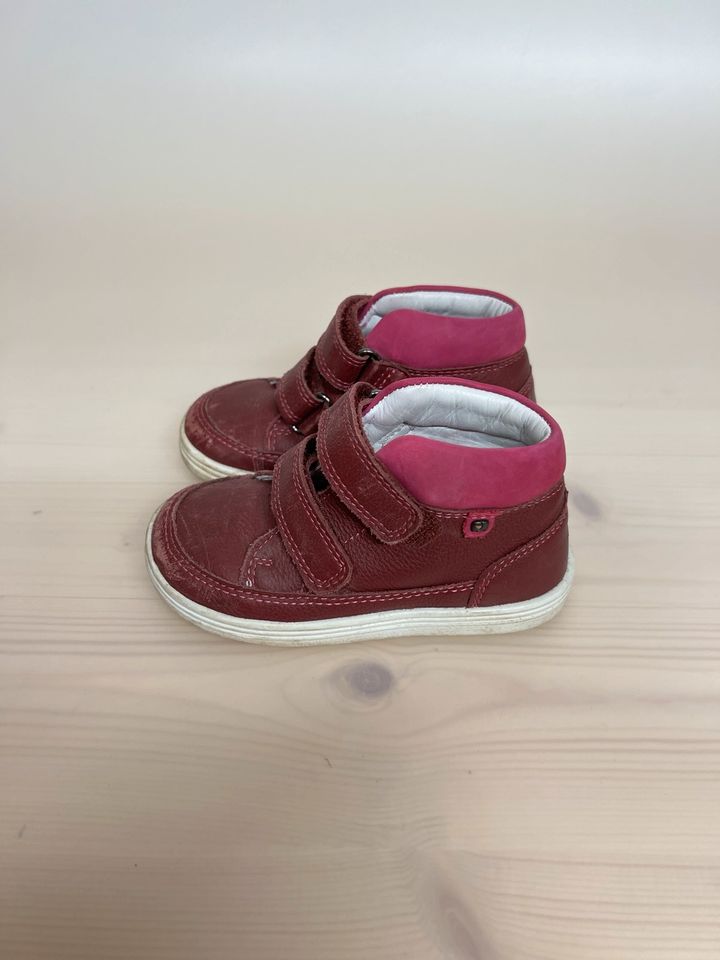 Elefanten sneaker Gr. 23 wms Mittel weinrot pink Leder in Lehrberg