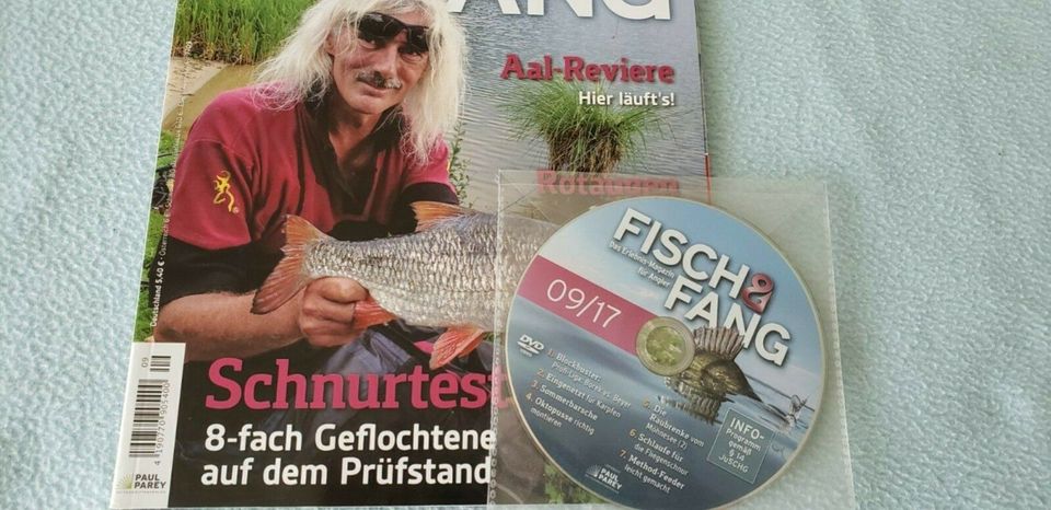 Fisch & Fang Zeitschrift 9/ 2017 Neuwertig mit DVD in Guntersblum