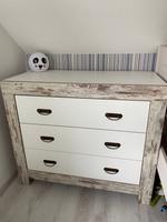 Babyzimmer Möbel Wickelkommode Bett Schrank Vintage Shabby Chic Hessen - Schlangenbad Vorschau