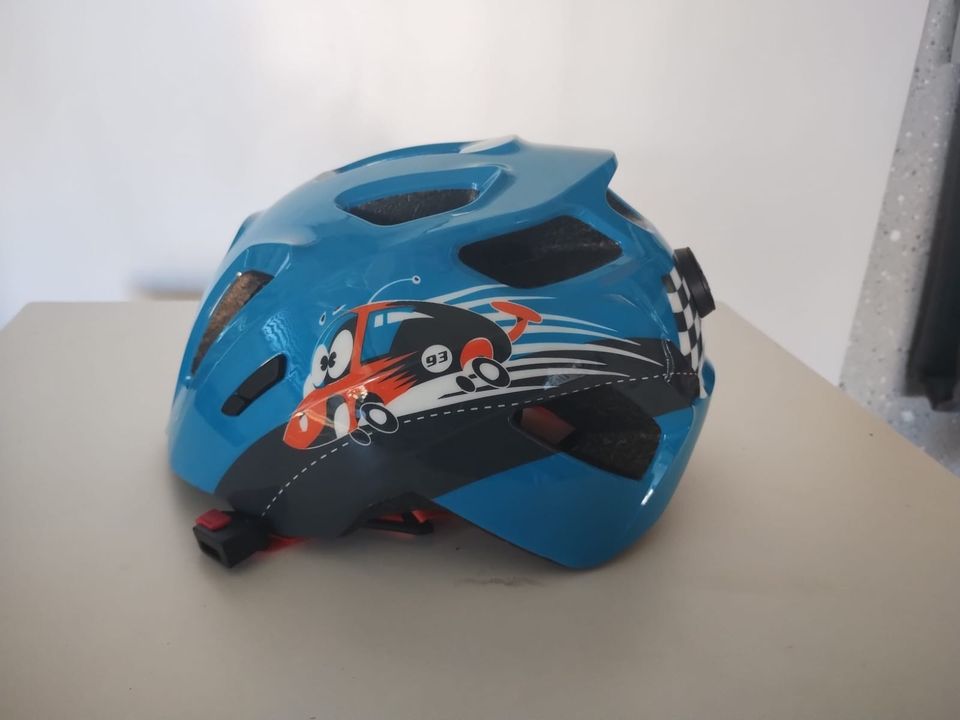 Cube Fahrradhelm kinderhelm helm S 49-55 cm Blau orange in Bad Füssing