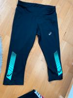 Asics Damen Dreiviertelhose Schwarz Türkis S München - Allach-Untermenzing Vorschau