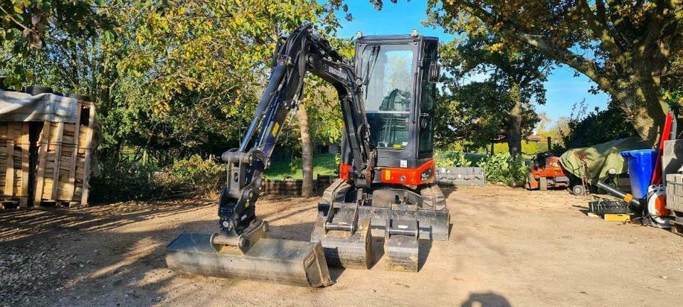 Eurocomach ES 25 Minibagger Bagger mieten leihen 2,6 Tonnen in Kempen