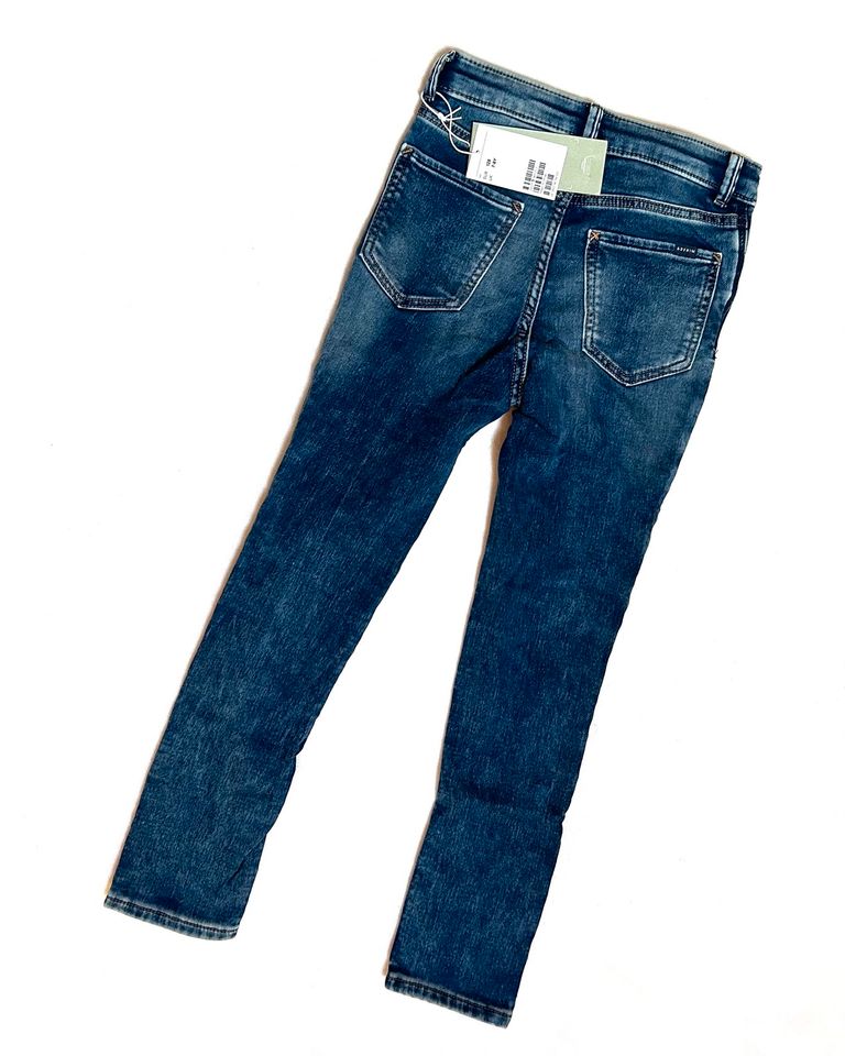 ✨NEUmE✨Jeans Hose blau dunkelblau skinny H&M 128 in Much