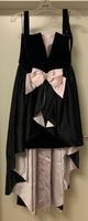 Abendkleid Gr. 36/38 schwarz/rosa, hinten lang mit kurzem Rock Nordrhein-Westfalen - Issum Vorschau