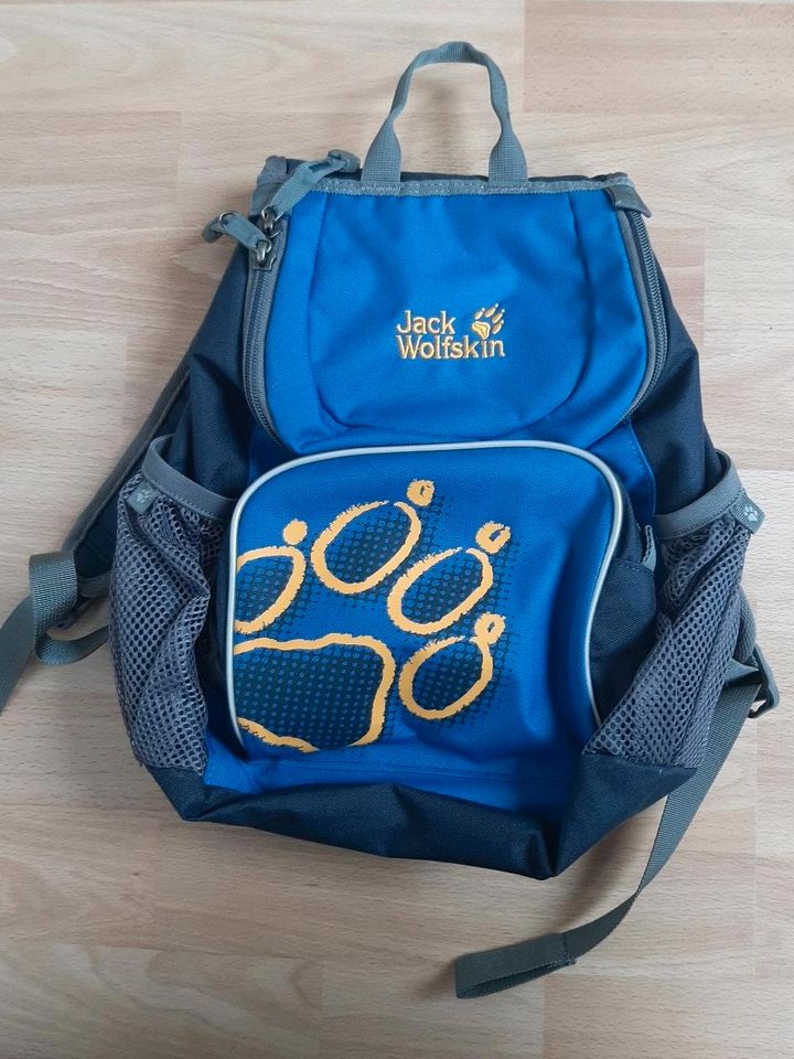 Kindergartenrucksack "Jack Wolfskin" in blau in Plauen