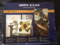 Handarbeiten Knüpfpackung Sonnenblumen Kissen ca.40x40 cm NEU+OVP Nordrhein-Westfalen - Ostbevern Vorschau