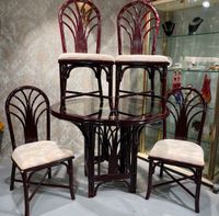Stühle 4 stk. 70er Jahre Marken Stühle aus Rattan Bambus Rheinland-Pfalz - Mainz Vorschau