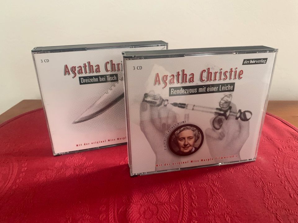 Hörbuch 2 CD-Boxen - Agatha Christie  für 6€ in Hamburg