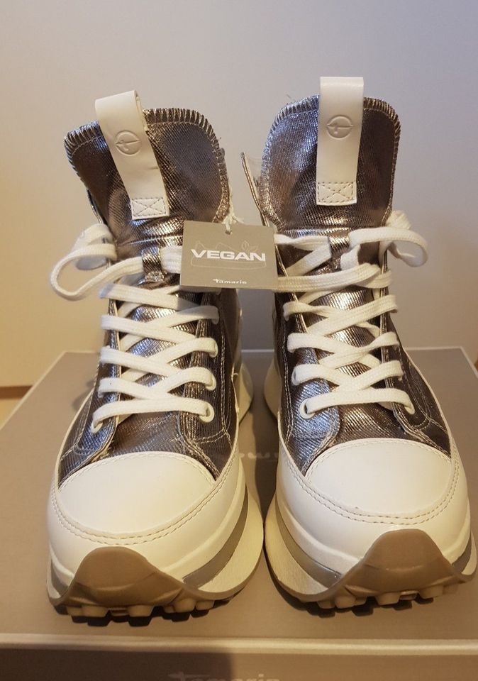 NEU*ungetragen*Sneaker Knöchel-Plateau-Schuhe*Tamaris*Gr 38 *OVP* in Mettingen