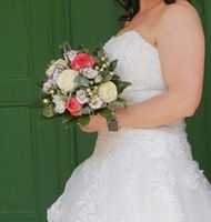 Glitzer Brautkleid mit Verschnürung Hochzeit Nordrhein-Westfalen - Wülfrath Vorschau