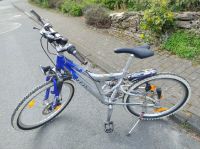 Mountainbike 24 Zoll vollgefedert silber/blau Nordrhein-Westfalen - Oerlinghausen Vorschau