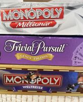 Gesellschaftsspiele Monopoly, Trivial Pursuit je 10 Euro Hessen - Hattersheim am Main Vorschau