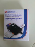 SIM/SMART Multi-Cardreader mit aktivem 3-fach-USB-Hub Nordrhein-Westfalen - Bad Lippspringe Vorschau