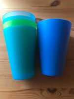 5 Plastikbecher blau grün beige Kinder Trinkbecher IKEA Party Brandenburg - Werder (Havel) Vorschau