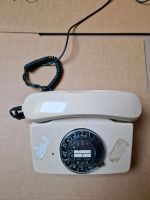 Telefon der 80er Jahre mit Wählscheibe in WEISS Rheinland-Pfalz - Unzenberg Vorschau