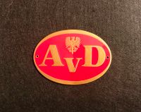 Plakette Emblem Badge vom AvD Oldtimer Youngtimer Saarbrücken-Mitte - St Arnual Vorschau