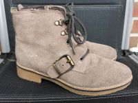 Tamaris NEU 39/40 Leder beige Stiefel warm Niedersachsen - Buxtehude Vorschau