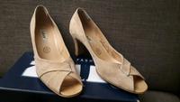 Gabor Wildlederpumps 39 6 beige Absatz Altona - Hamburg Othmarschen Vorschau