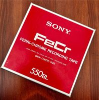 SONY 550BL FeCr Tonband 18 cm Spule Rarität einmalig bespielt Niedersachsen - Bockenem Vorschau