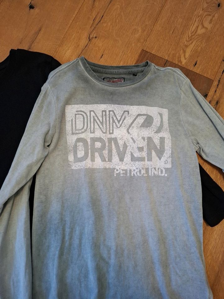 2 Langarmshirt Longsleeve Shirt Größe 152 Petrol Industries H&M in Cloppenburg