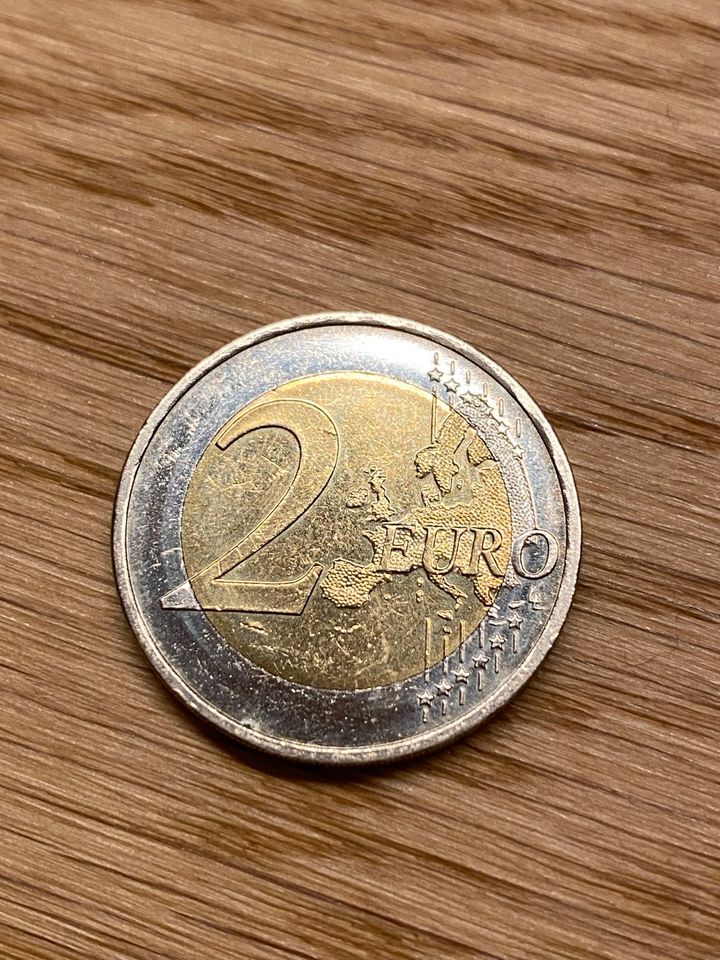 2 Euro Münze „Strichmännchen“ F SELTEN in Pentling