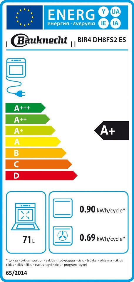 BAUKNECHT Backofen-Set BAKO4 HI6 BLACK, Hydrolyse in Hessen - Steinbach |  Herd, Elektroherd oder Backofen gebraucht kaufen | eBay Kleinanzeigen ist  jetzt Kleinanzeigen