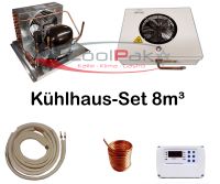 Kühlhaus- Set für 8 m³ - VERFLÜSSIGUNGSSATZ, VERDAMPFER... Nordrhein-Westfalen - Oberhausen Vorschau