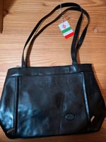 Italienische Tasche Leder schwarz 40x27cm neu Pankow - Buch Vorschau