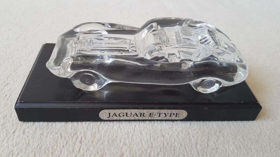 Jaguar E-Type Glasmodel  Briefbeschwerer in Berlin