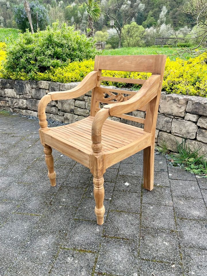 Gartenmöbel Set / Old Teak / 6-teilig in Bullay