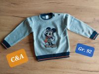 C&A grauer Strickpullover Mickey Mouse Nordrhein-Westfalen - Kerpen Vorschau