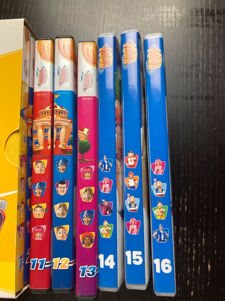 Lazy Town DVD‘s - Power Box + 6 DVD‘s in Bruchköbel