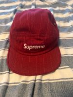 Supreme - Chalk Stripe Camp Cap - FW12 - Burgundy von 2012 Saarbrücken-Mitte - Alt-Saarbrücken Vorschau