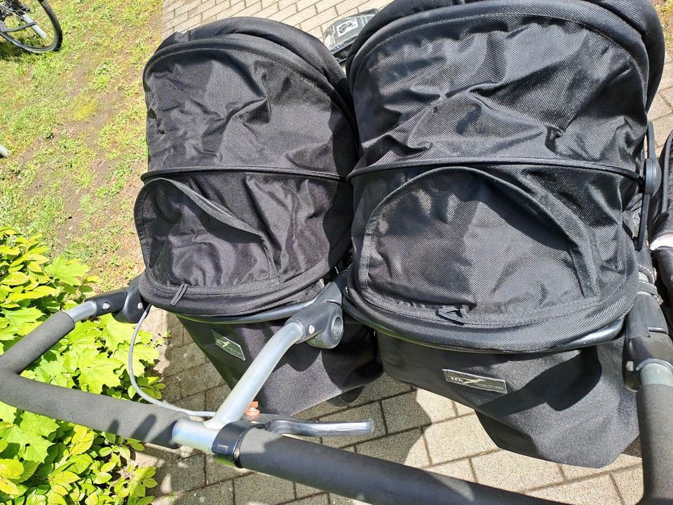 Doppelkinderwagen TFK twinner Twist duo mit Zubehör in Karlsruhe