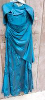 Langes Abendkleid dunkelgrün Gr. 42 Bayern - Bergrheinfeld Vorschau