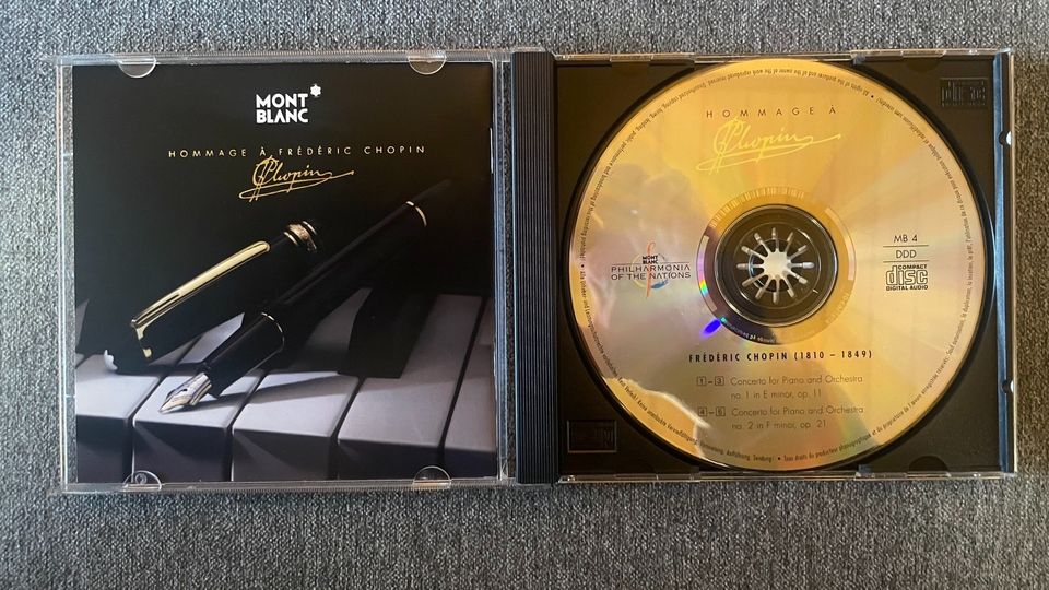 Mont Blanc Füller Meisterstück 145 incl. CD Chopin in Köln