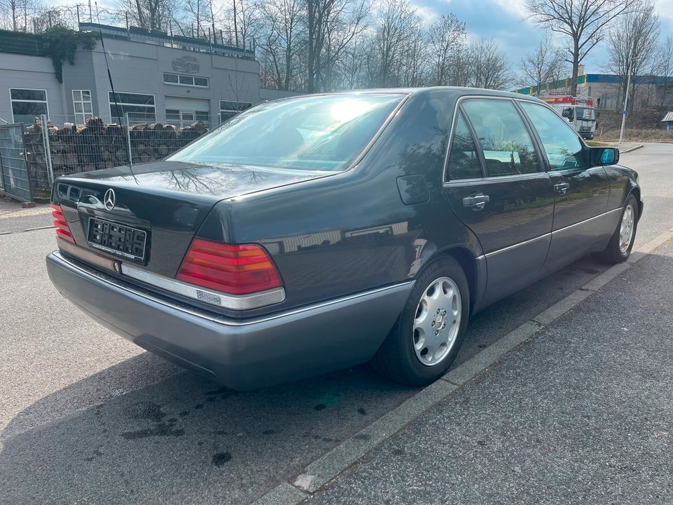 Mercedes Benz W 140 S 600 1.Hand,H-Kennz.184 EUR Steuern jährli in Zwickau