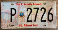 St. Maarten Karibik original Nummernschild Versand kostenlos Niedersachsen - Oyten Vorschau