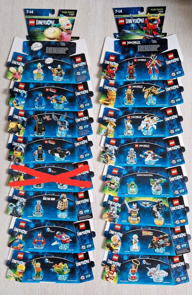 Lego Dimension, 23 Story Packs, Level Packs, Team & Fun Packs OVP in Hanau